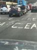 Keep clear markings